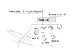 Cannondale Spares Cannondale Knot Systemsix Aero Seatpost Wedge/Clamp for Clamps & Parts