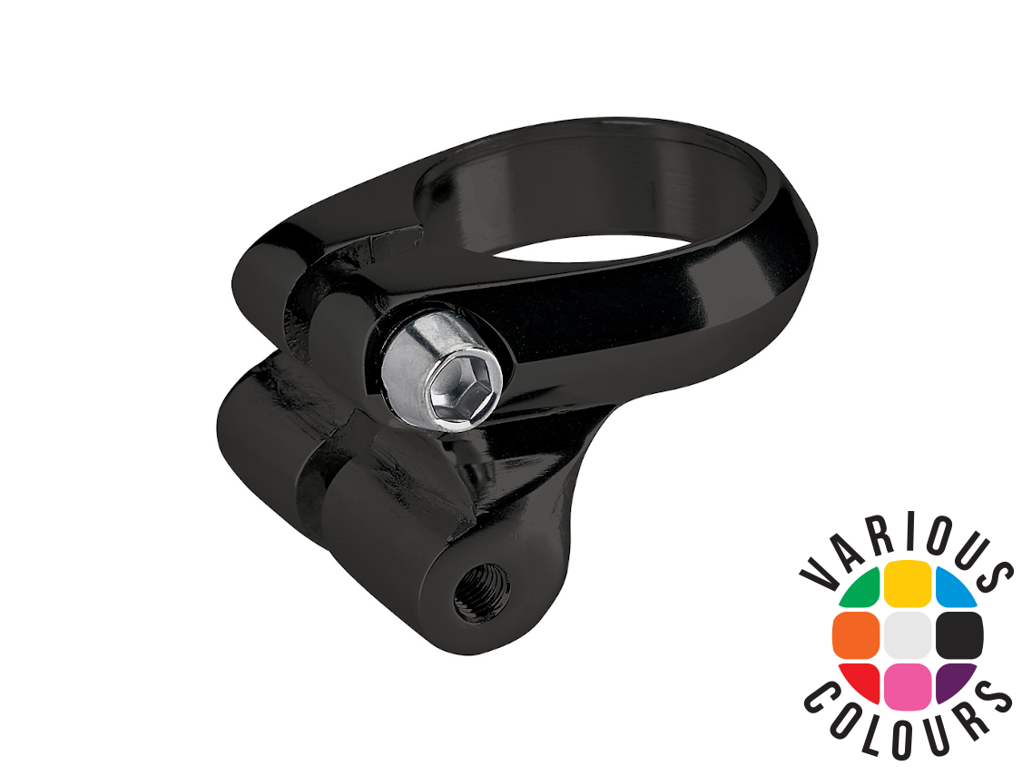 Electra Electra 28.6mm Seatpost Clamp with Rack Mounts for Clamps & Parts 3 Electra Electra 28.6mm Seatpost Clamp with Rack Mounts for Clamps & Parts